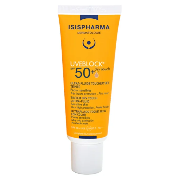 ISIS PHARMA UVEBLOCK SPF 50+DRY TOUCH ULTRA FLUIDE TENTED
