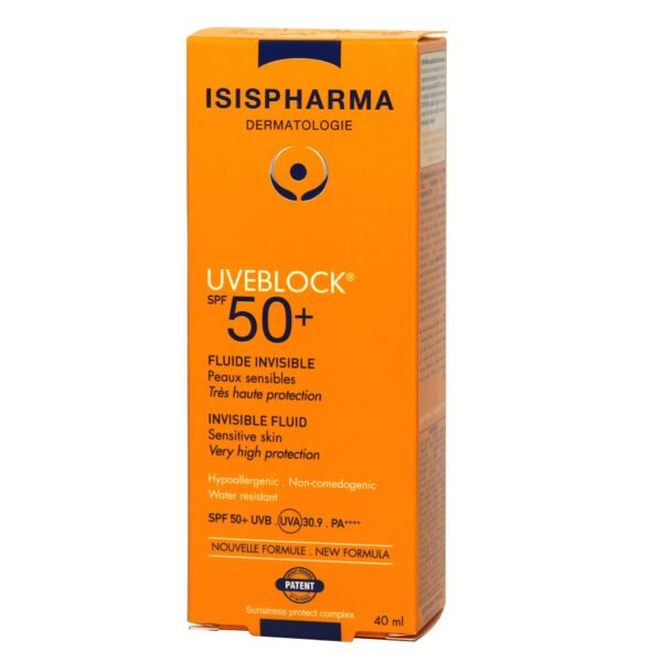 ISIS PHARMA UVEBLOCK SPF 50 FLUIDE INVISIBLE