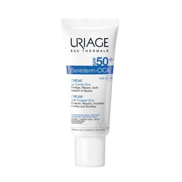 URIAGE BARIEDERM-CICA SPF50+ CREAM