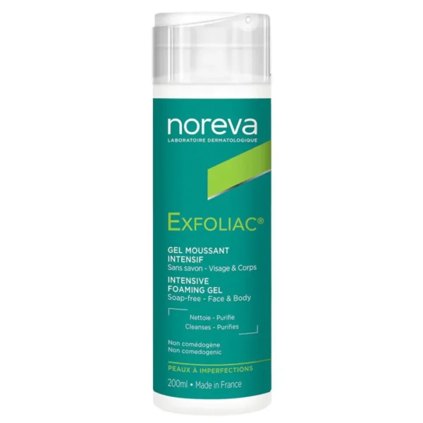 NOREVA EXFOLIAC INTENSIVE FOAMING GEL